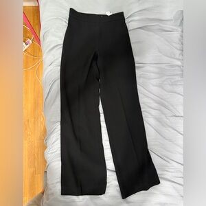 Black Wide-Leg Trousers